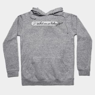 Aesthetic, minimal, minimalist, research, beautiful, , mindful, original, unique, quote, inspiration Hoodie